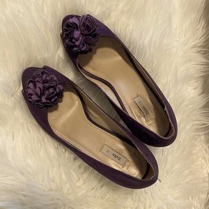 Zara peep toe high heels shoes.